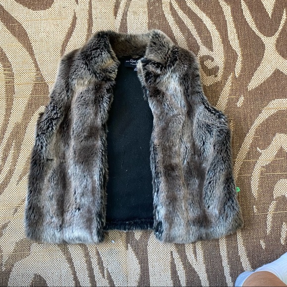 Parkhurst Canada Faux Fur Vest Size 